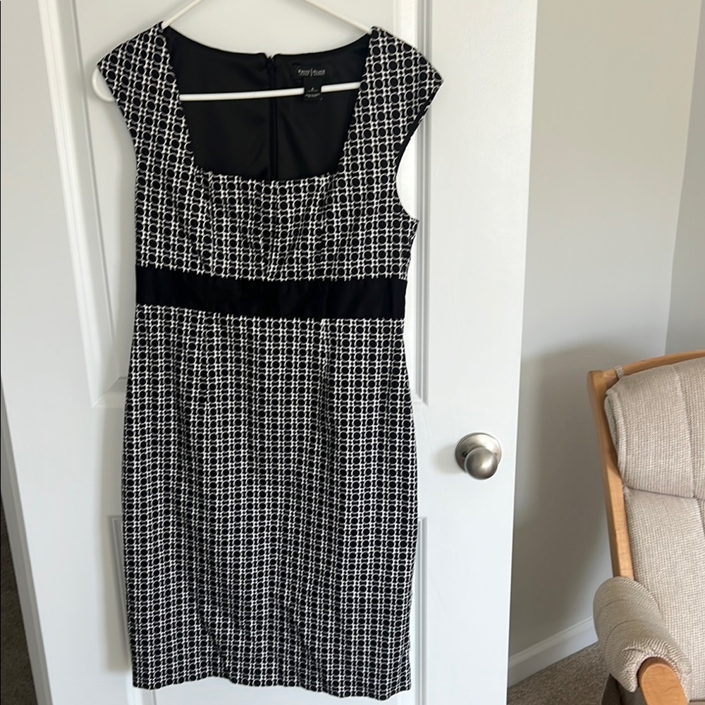 Black and White Dress